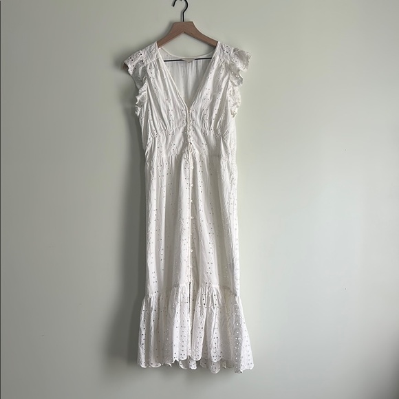 Cleobella Stunning Eyelet Midi Dress - Picture 4 of 6